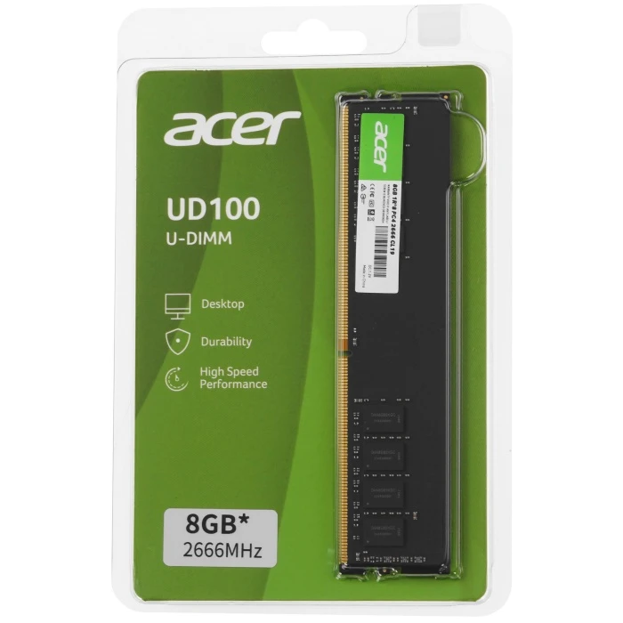 Оперативная память Acer UD-100 8Gb 2666Mhz, BL.9BWWA.221