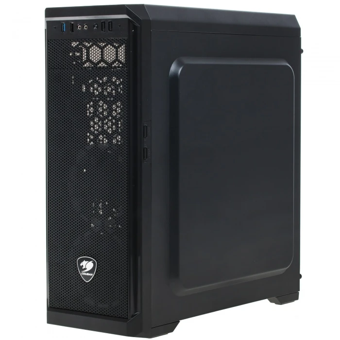 Корпус Cougar MX330-F черный, Mid-Tower