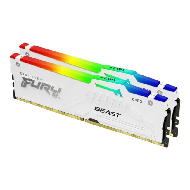 Оперативная память Kingston FURY Beast AMD RGB 64Gb 5600MHz, KIT 2*32Gb, KF556C36BWEAK2-64