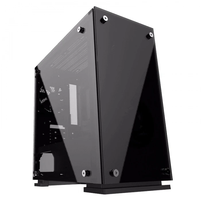 Корпус GameMax H605-TA черный, Mini-Tower