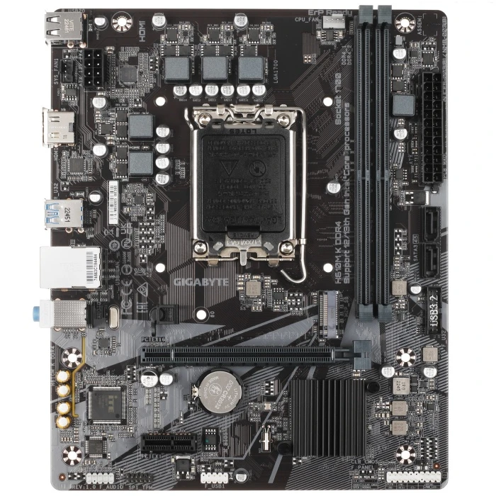 Мат. плата GIGABYTE H610M K DDR4, LGA 1700