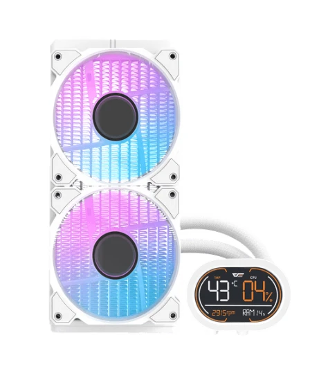 Система охлаждения DarkFlash DH240D белая, DH240D WHITE