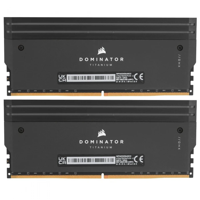 Оперативная память Corsair DOMINATOR TITANIUM RGB 96Gb 6600Mhz, KIT 2*48Gb, CMP96GX5M2B6600C32