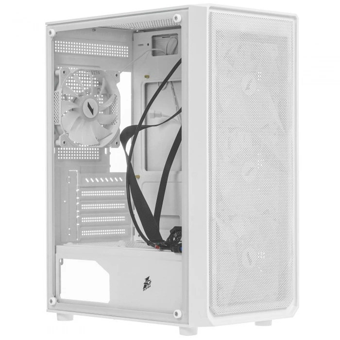 Корпус 1STPLAYER FD3 белый, Mid-Tower