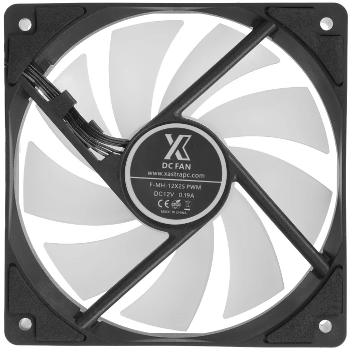 Вентилятор XASTRA FC120B ARGB черный, FC120-1BA-SXX-GL