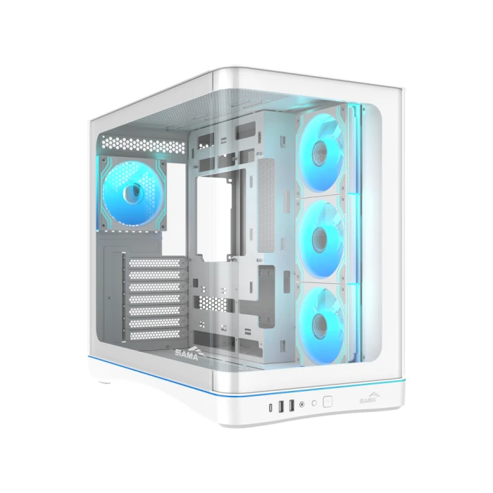 Корпус SAMA V62S белый, Mid-Tower
