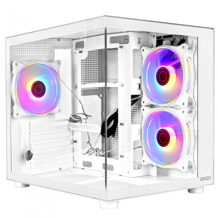 Корпус GiNZZU V250 REV1 белый, Mini-Tower