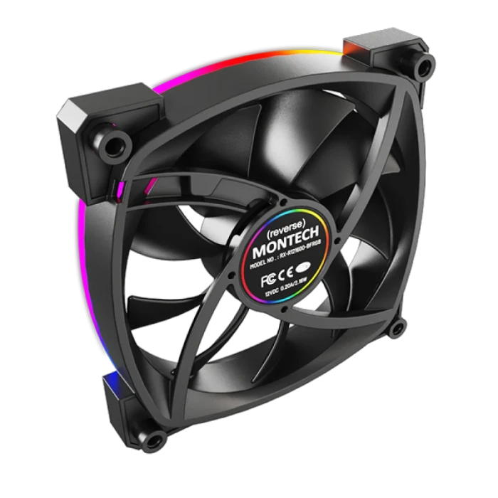 Комплект вентиляторов Montech RX120 черный, RX120B3P