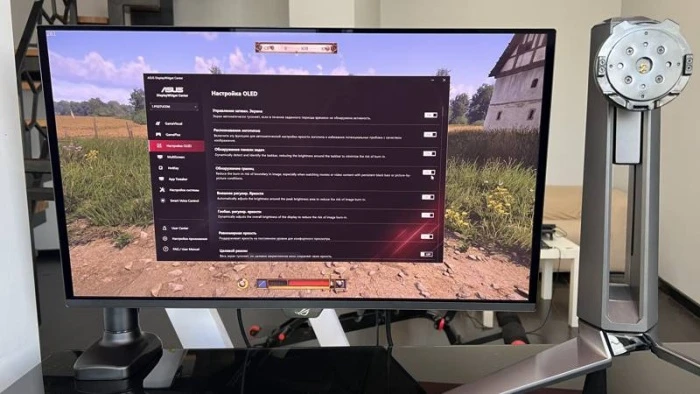 Монитор ASUS ROG Swift PG27UCDM, 26.5", черный