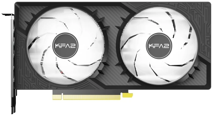 Видеокарта KFA2 GeForce RTX 5060 Ti CORE OC 2FAN LED Black 8Gb