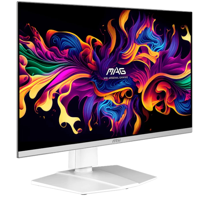 Монитор MSI MAG 272QPW QD-OLED X28, 26.5", белый