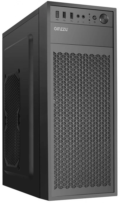 Корпус GiNZZU A400 черный, Mid-Tower