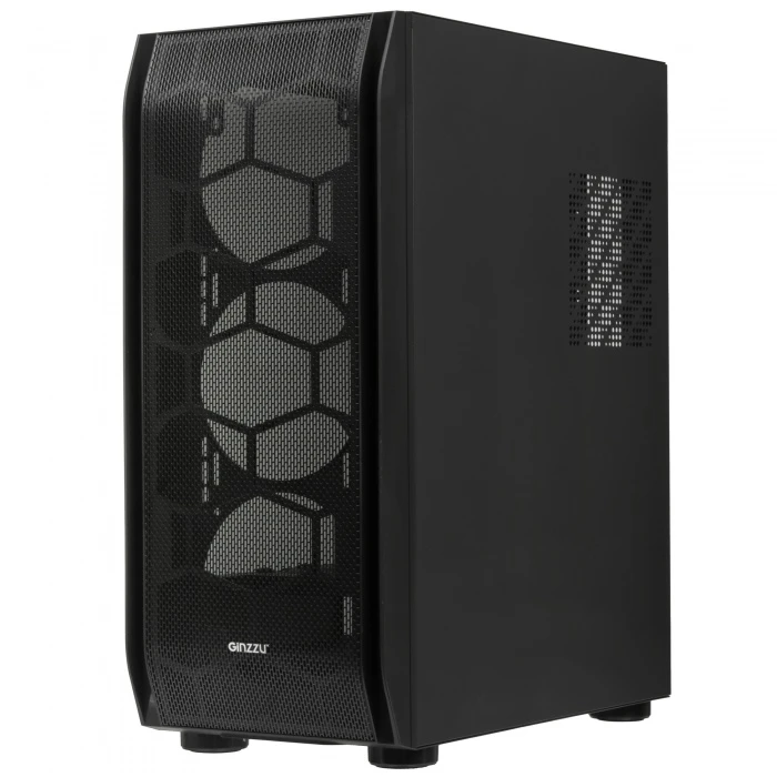 Корпус GiNZZU GL180 черный, Mid-Tower