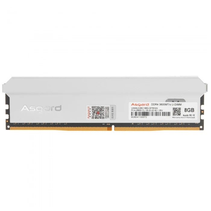 Оперативная память Asgard Frey 8Gb 3600Mhz, VAM4UX36C188G-SFRESN