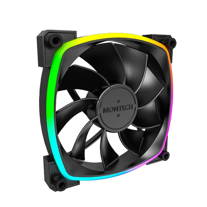 Комплект вентиляторов Montech RX120 черный, RX120B3P