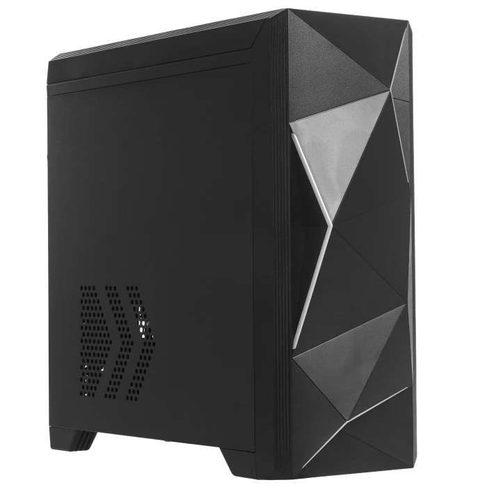 Корпус Zircon Ares черный, Mini-Tower