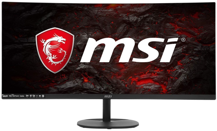 Монитор MSI PRO MP341CQ, 34", черный
