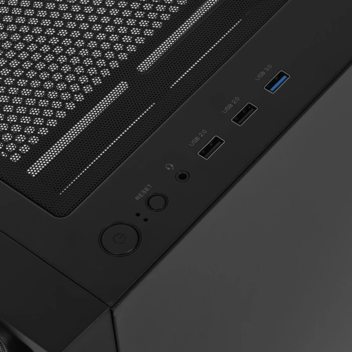 Корпус XASTRA A411M черный, Mini-Tower