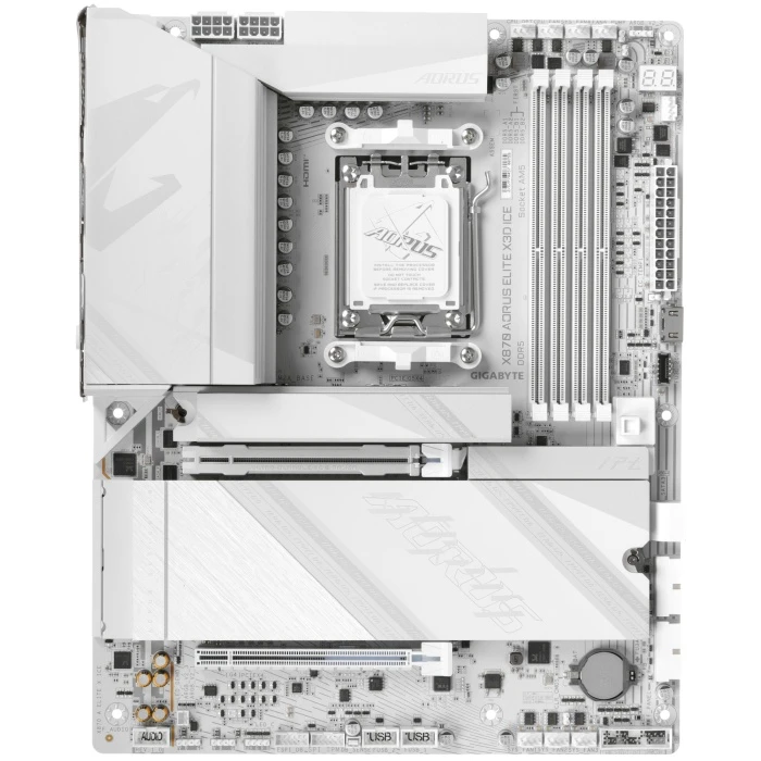 Мат. плата GIGABYTE X870 AORUS ELITE X3D ICE, AM5