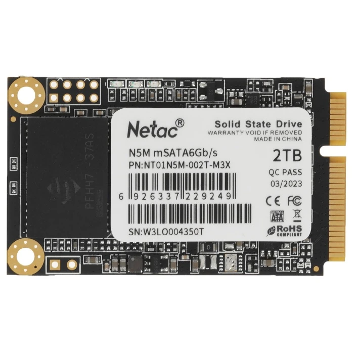 SSD накопитель Netac N5M 2Tb 2.5" SATA, NT01N5M-002T-M3X
