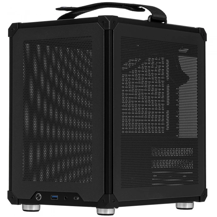 Корпус JONSBO C6-ITX черный, компактный (SFF)