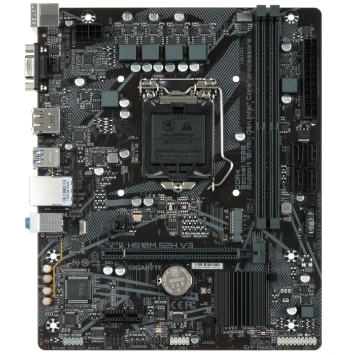 Мат. плата GIGABYTE H510M S2H V3 (rev. 2.0), LGA 1200