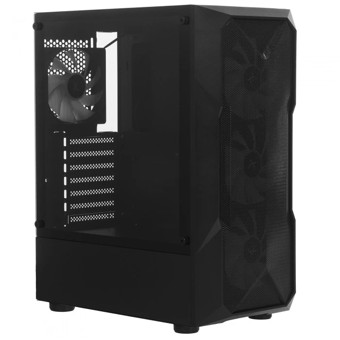 Корпус XASTRA A304 4FRGB черный, Mid-Tower