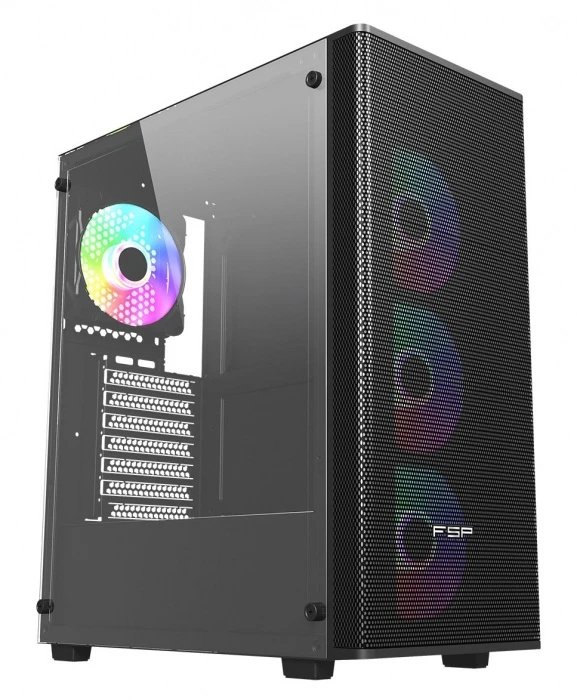 Корпус FSP CMT196B черный, Mid-Tower