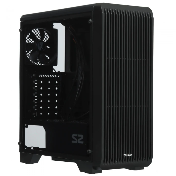 Корпус ZALMAN S2 TG черный, Mid-Tower
