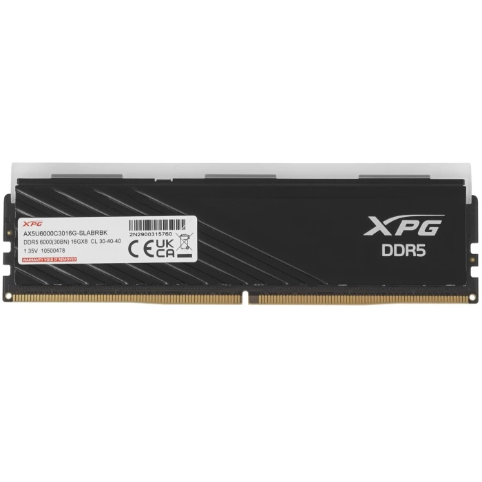 Оперативная память ADATA XPG Lancer Blade RGB 16Gb 6000Mhz, AX5U6000C3016G-SLABRBK