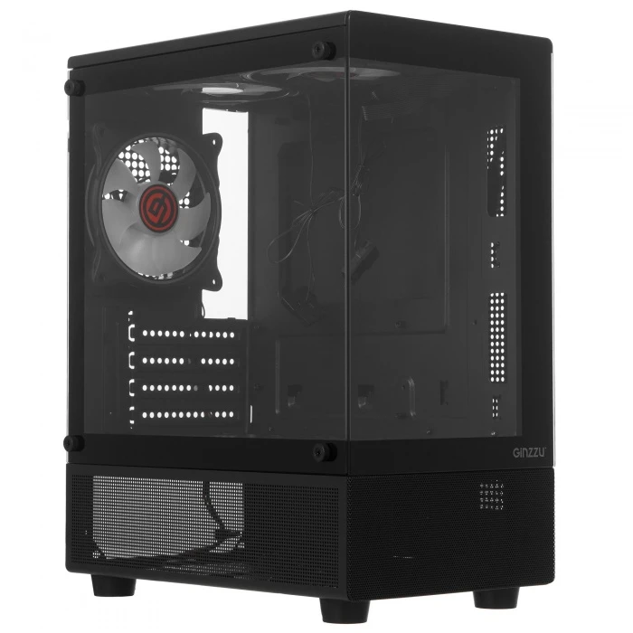 Корпус GiNZZU RX670 черный, Mini-Tower