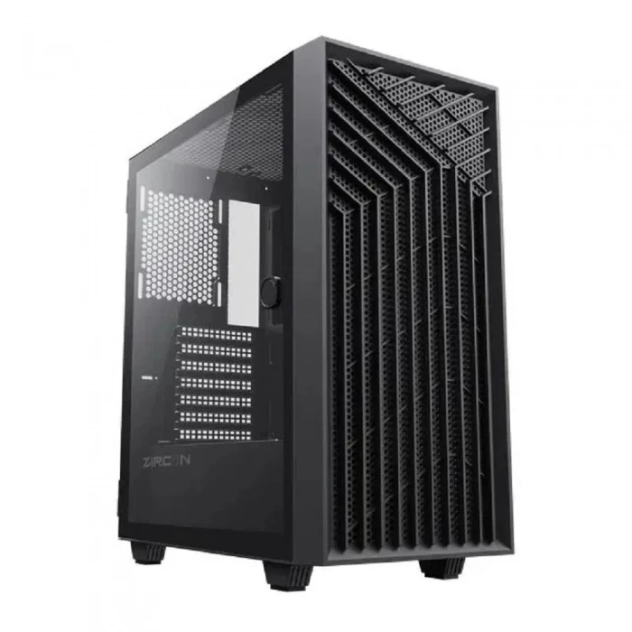Корпус Zircon Tropez BK черный, Mid-Tower