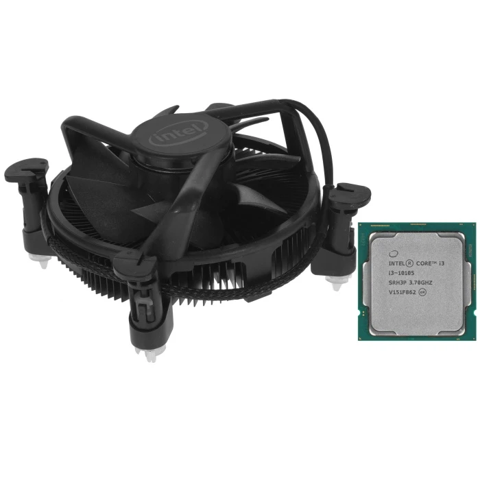 Процессор Intel Core i3-10105, BOX, LGA 1200