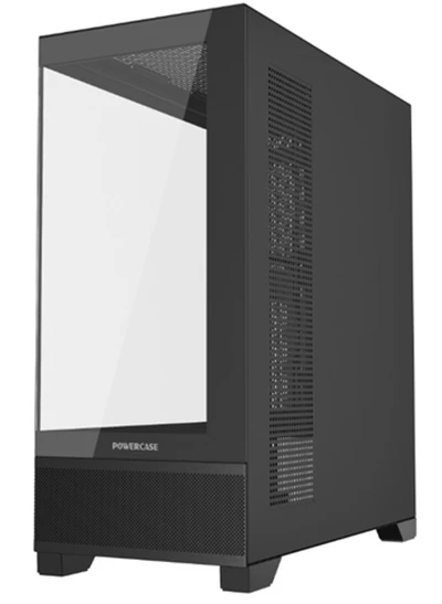 Корпус PowerCase Luminous черный, Mid-Tower