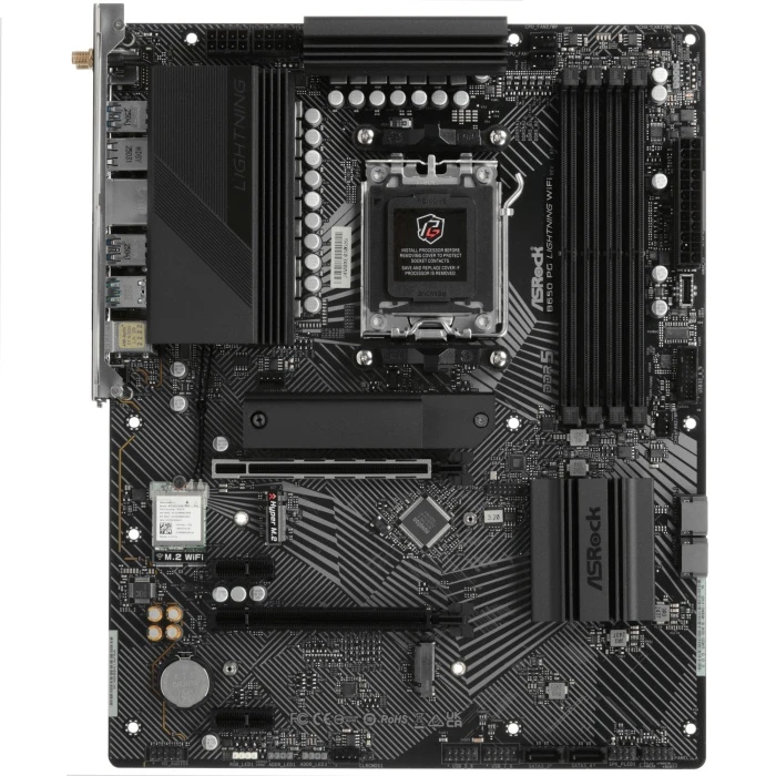 Мат. плата ASRock B650 PG Lightning WiFi, AM5