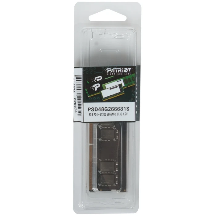 Оперативная память Patriot Signature Line 8Gb 2666Mhz, PSD48G266681S