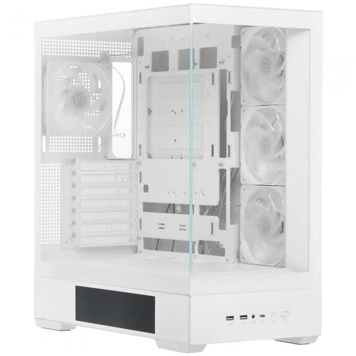Корпус ZALMAN P40 DS белый, Mid-Tower
