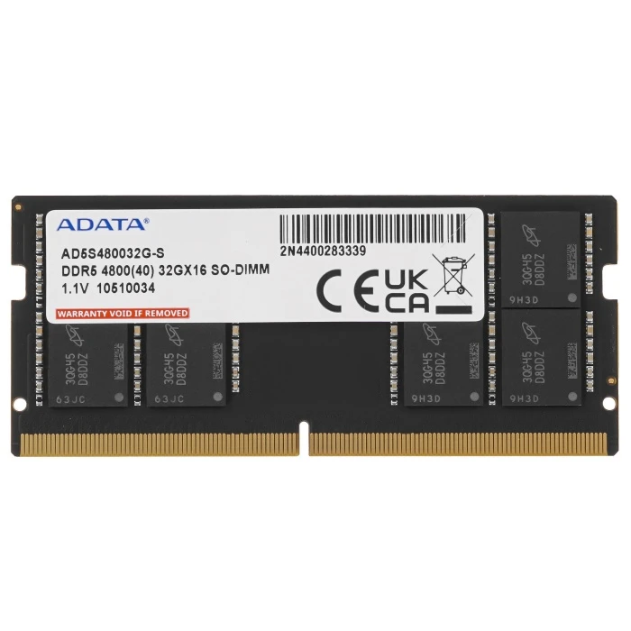 Оперативная память ADATA 32Gb 4800Mhz, AD5S480032G-S