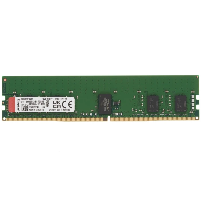 Серверная оперативная память Kingston Server Premier 16Gb 2666Mhz, KSM26RS8/16MFR