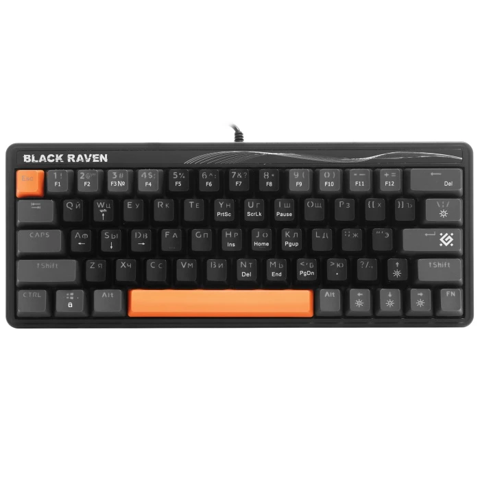 Клавиатура Defender Black Raven GK-417