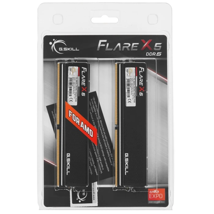 Оперативная память G.Skill Flare X5 32Gb 5600Mhz, KIT 2*16Gb, F5-5600J3636C16GX2-FX5