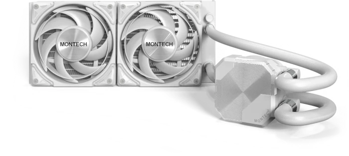 Система охлаждения Montech HyperFlow Silent 240 белая, HS240WH