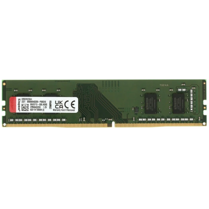 Оперативная память Kingston ValueRAM 4Gb 3200Mhz, KVR32N22S6/4