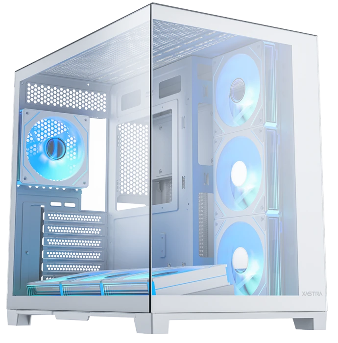 Корпус XASTRA QW500 белый, Mid-Tower