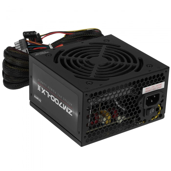 Блок питания ZALMAN ZM700-LXII черный, ZM700-LXII