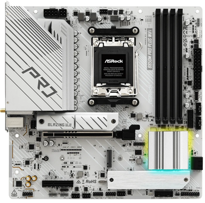 Мат. плата ASRock B850M Pro Plus WiFi, AM5