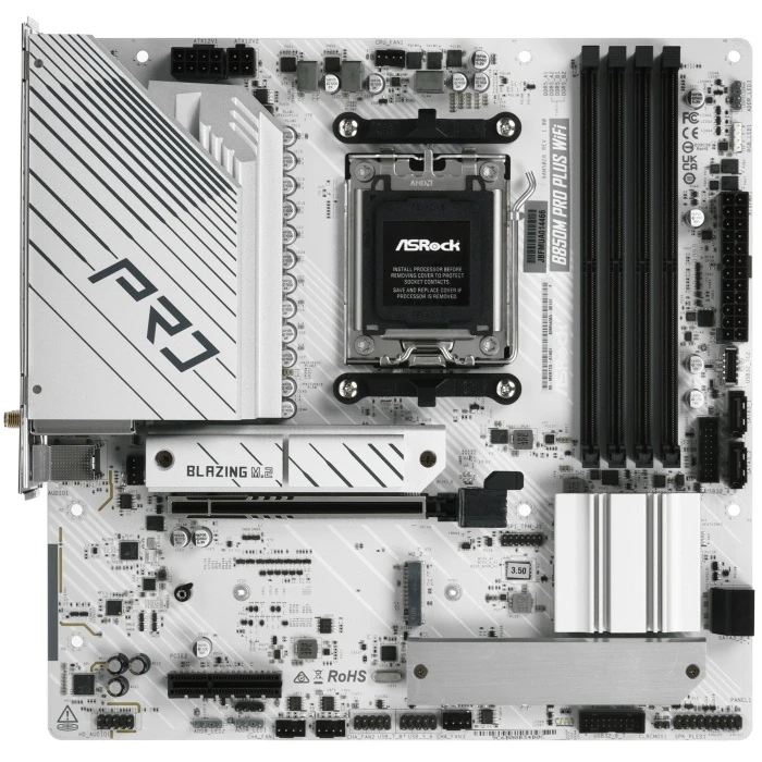 Мат. плата ASRock B850M Pro Plus WiFi, AM5