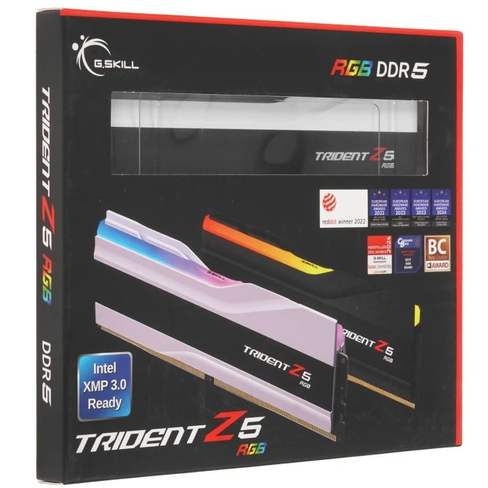 Оперативная память G.Skill Trident Z5 RGB 48Gb 8400Mhz, KIT 2*24Gb, F5-8400J4052G24GX2-TZ5RW