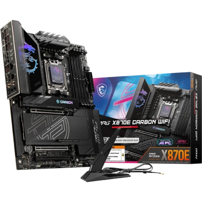 Мат. плата MSI MPG X870E CARBON MAX WIFI, AM5
