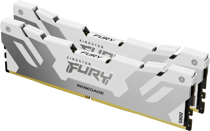 Оперативная память Kingston Fury Renegade White 48Gb 8000Mhz, KIT 2*24Gb, KF580C38RWK2-48